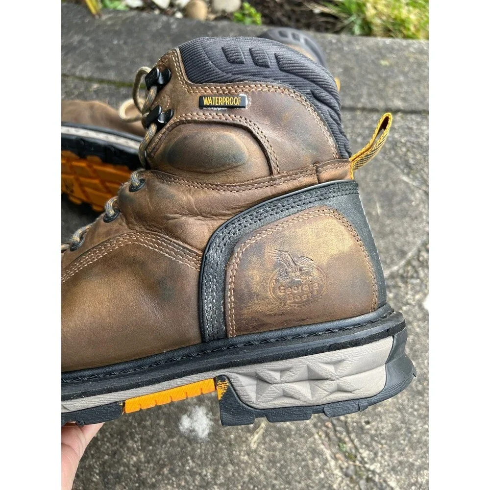 Georgia Boot Carbo-Tec LTX Waterproof Composite Toe Work Boot size 11.5M